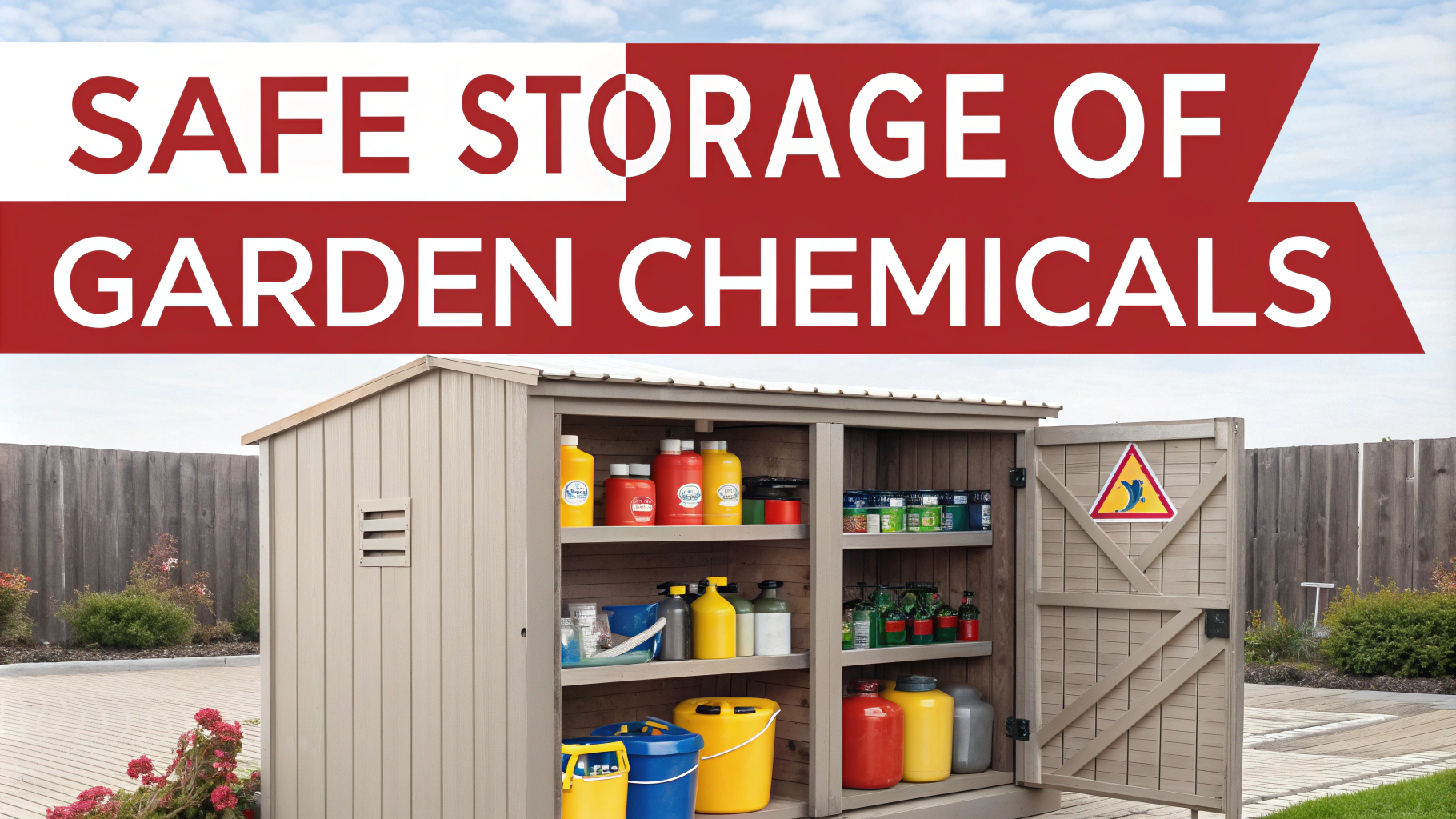 Safe Storage of Garden Chemicals