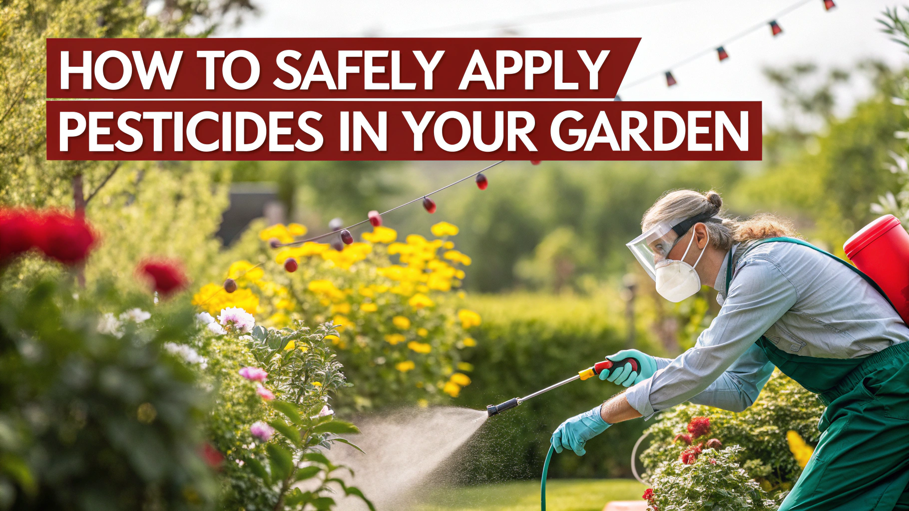 How to Safely Apply Pesticides in Your Garden