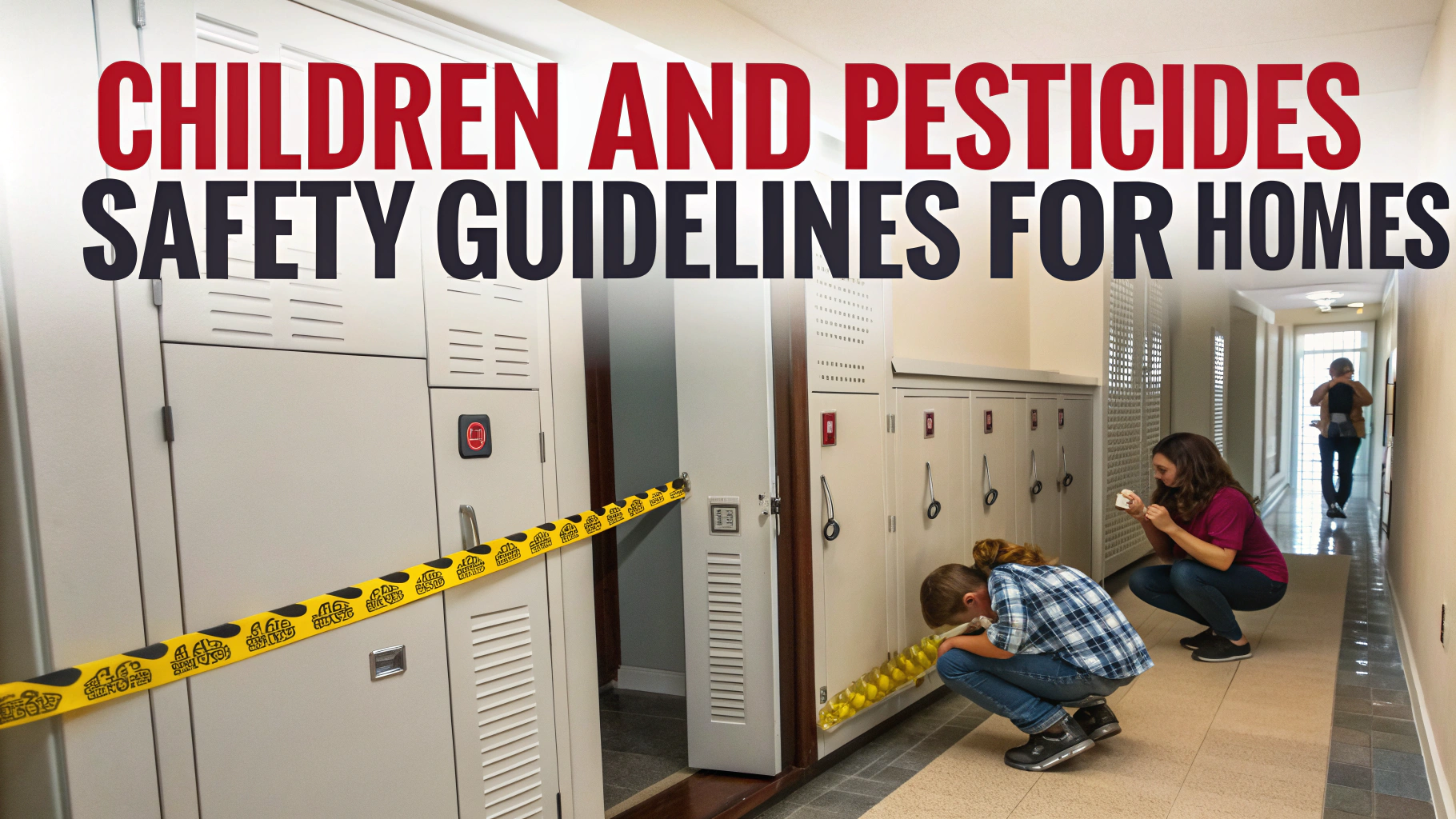 Children and Pesticides: Safety Guidelines for Homes