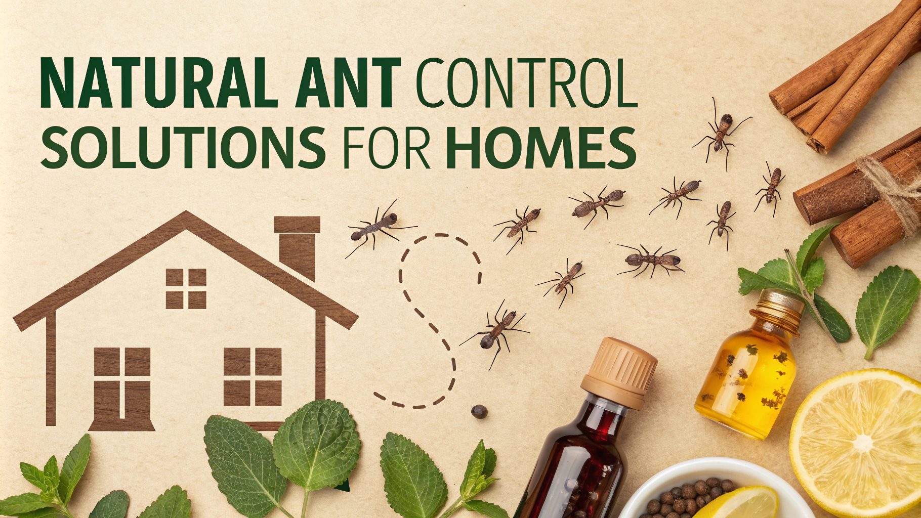 Natural Ant Control Solutions for Homes