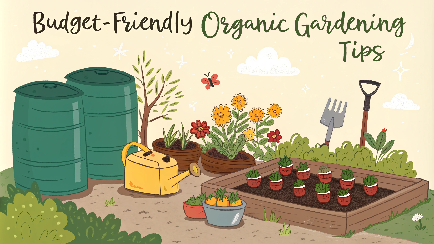 Budget-Friendly Organic Gardening Tips