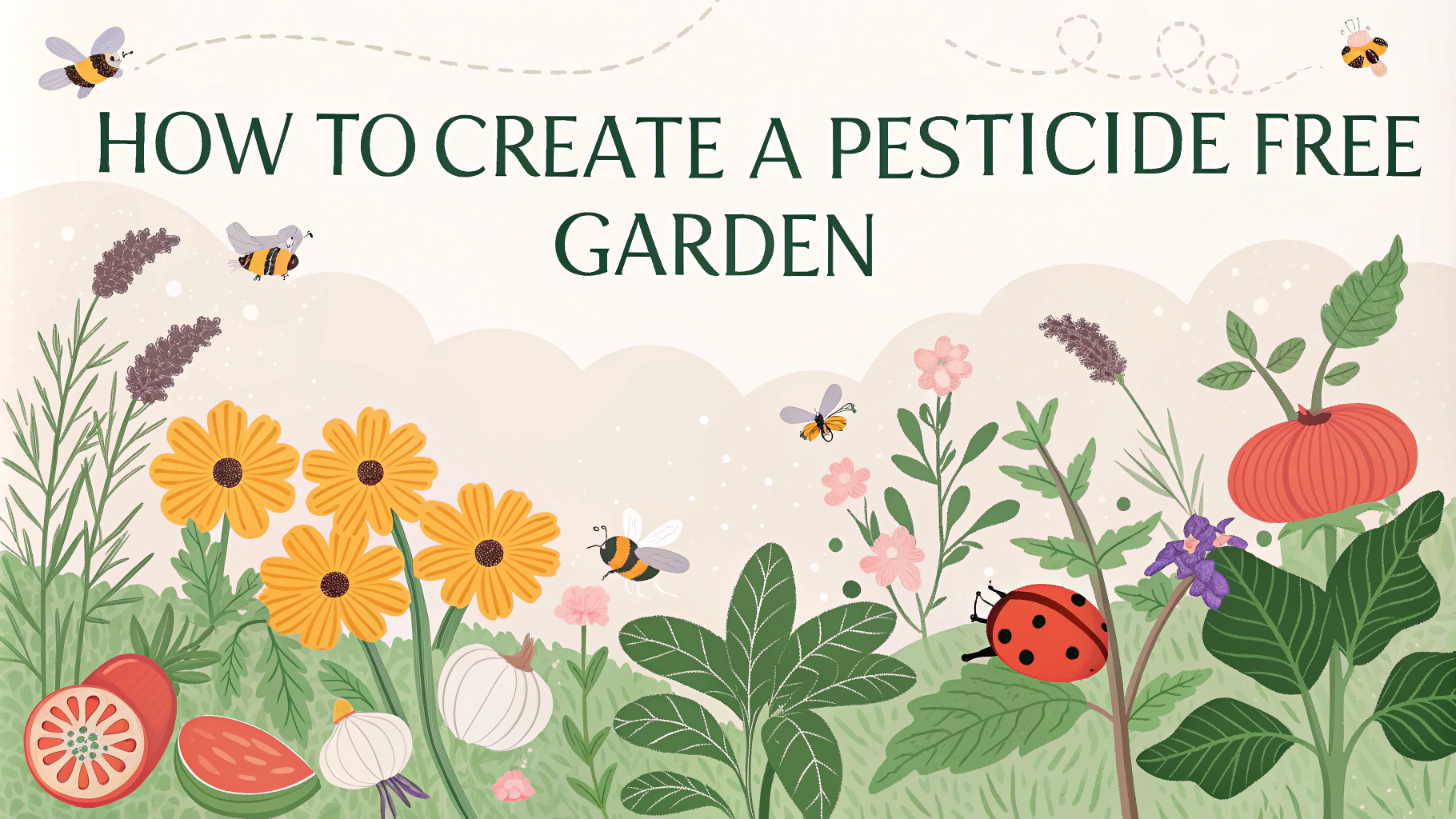How to Create a Pesticide-Free Garden